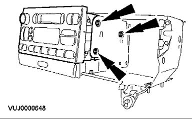 2001-2003 Jaguar S-type Radio Removal Instructions